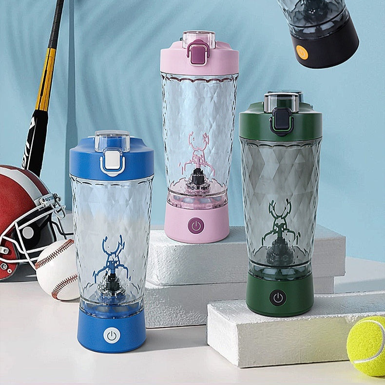 Portable Electric Protein Shaker Bottle (USB Rechargeable)