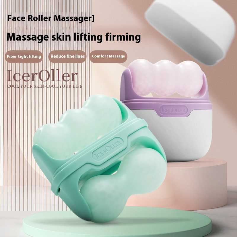 Double-headed Ice Roller Massage Device