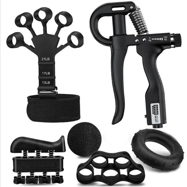 Hand Grip Recovery Trainer with Finger Exerciser